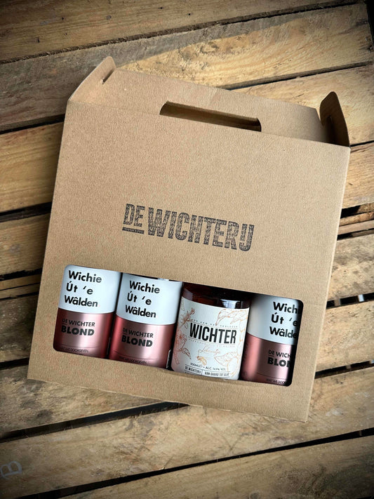4-pack geschenk (Wichter Tripel + Wichterlikeurtje)