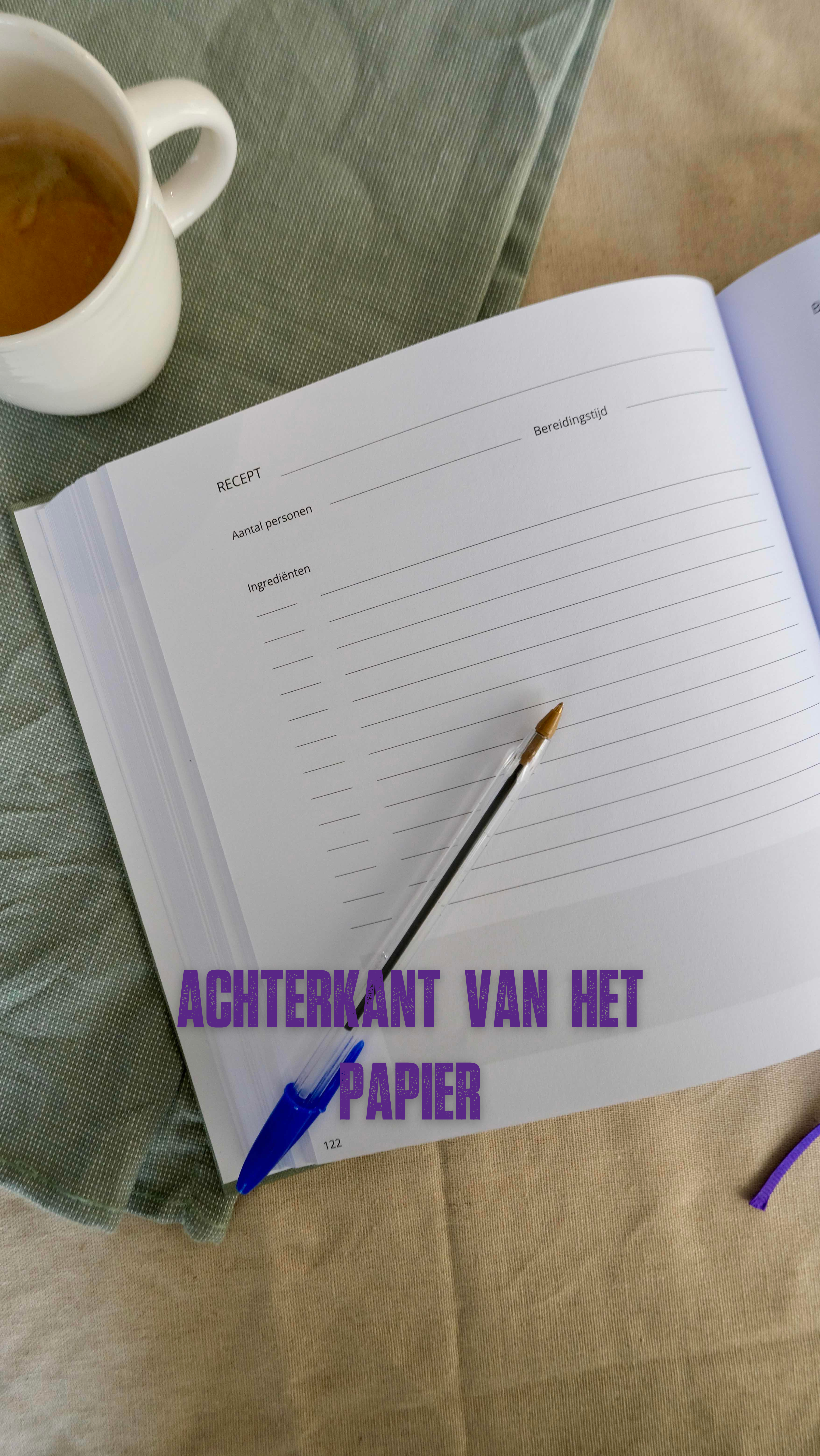 100 recepten bewaren op één plek, generaties lang