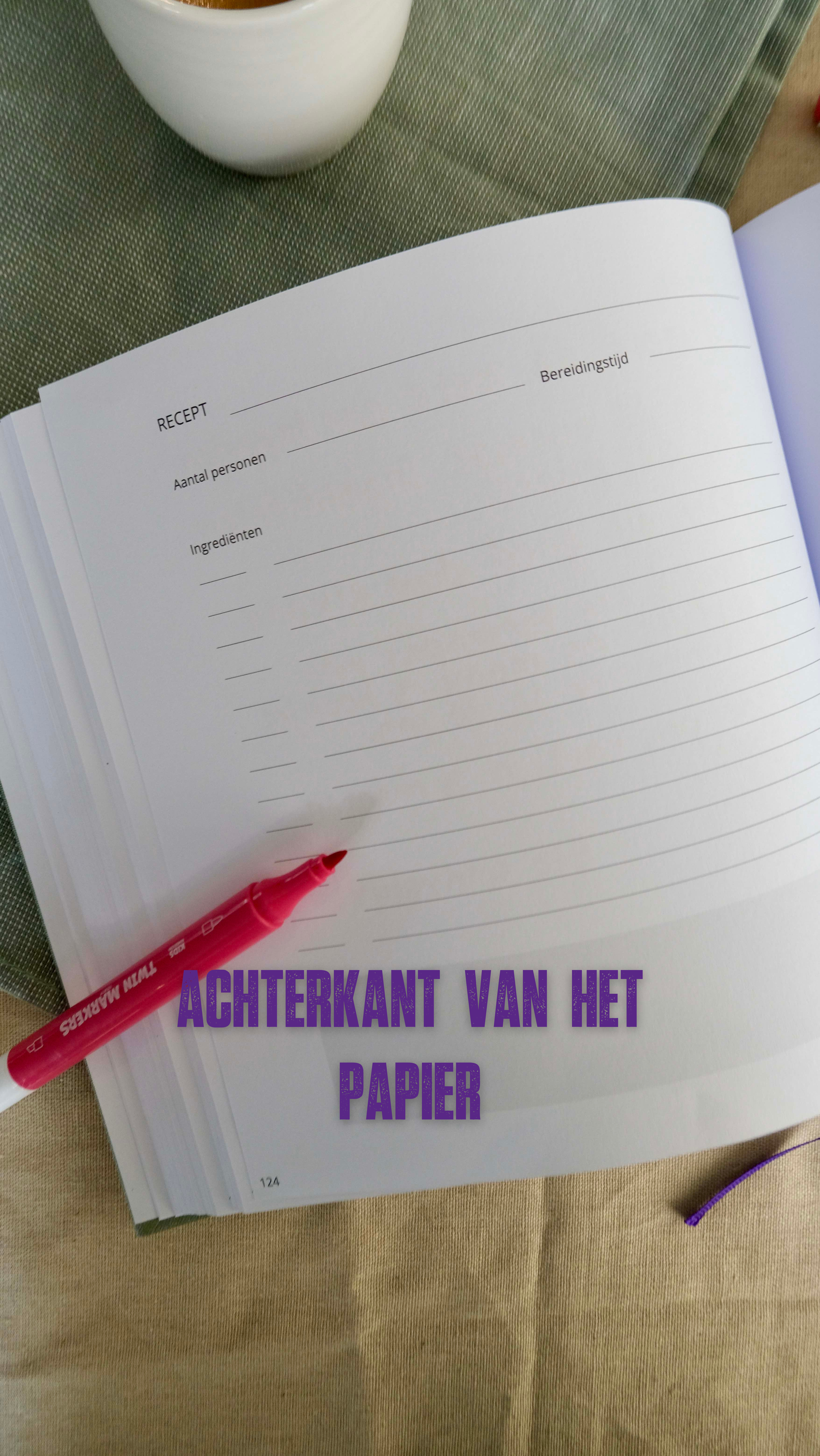 100 recepten bewaren op één plek, generaties lang