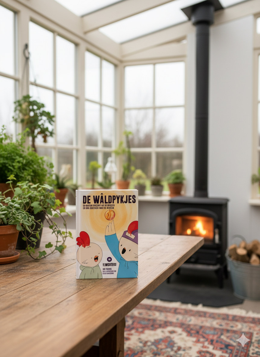 Interactief kinderboek De Wâldpykjes en harren syktocht nei de Wichter