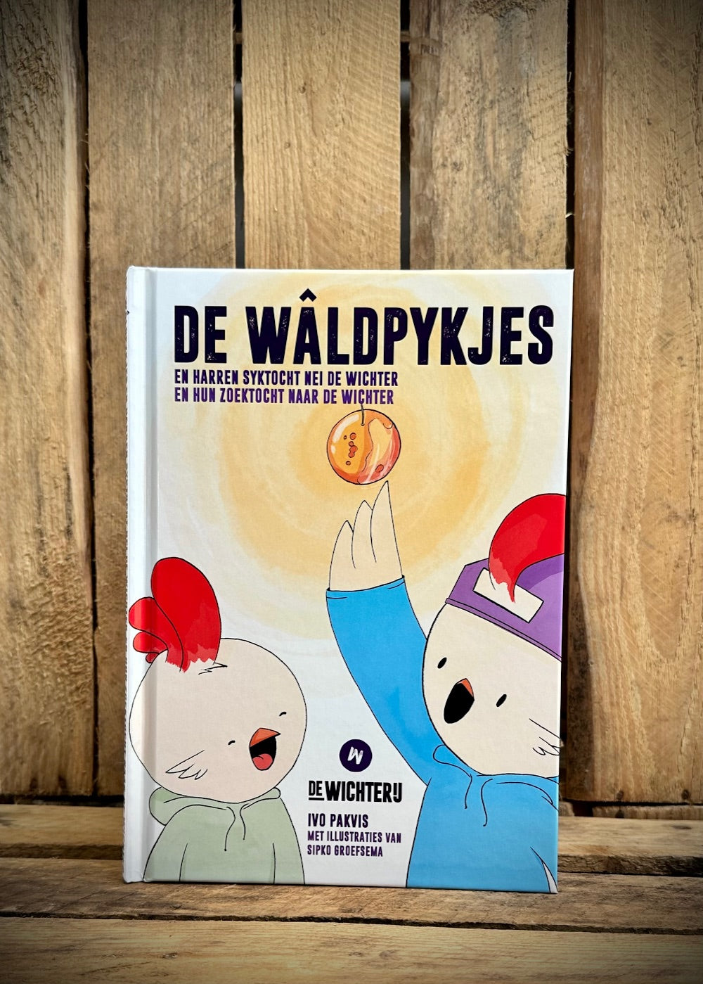 Interactief kinderboek De Wâldpykjes en harren syktocht nei de Wichter