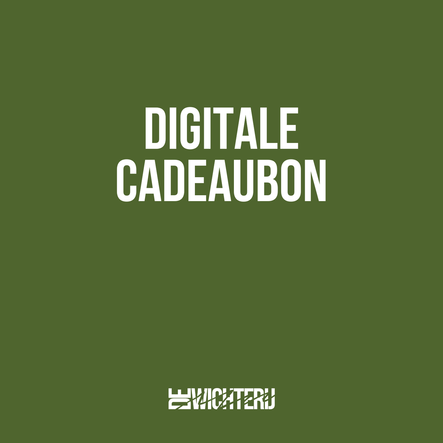 Digitale cadeaubon