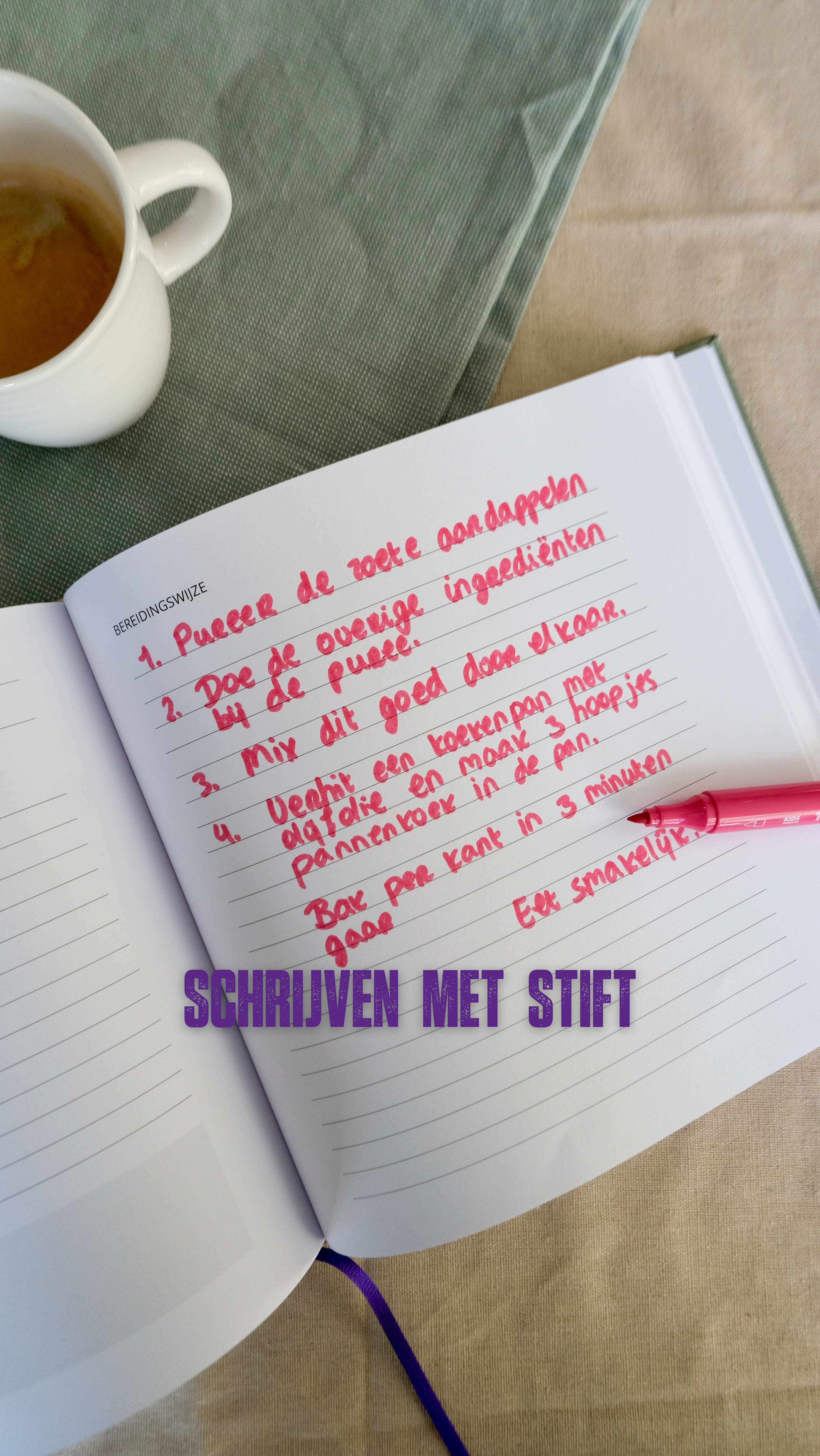 100 recepten bewaren op één plek, generaties lang